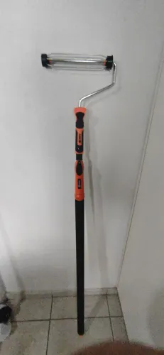 Extensor Telescópico Tigre Pro 2,7m + Garfo Gaiola Para Pintura