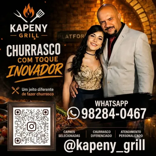 Churrasqueiro $ 160 durante 03 horas / churrasco na mesa