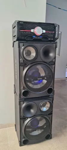 Aparelhado de som sony genezy sh 2000 watts rms de potencia