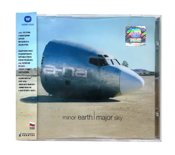 A-ha - Minor Earth/Major Sky (Importado da Russia - CD original na cor dourada)