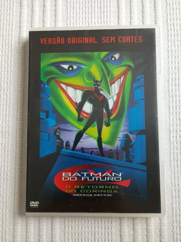 DVD: BATMAN DO FUTURO/ O RETORNO DO CORINGA VERSÃO ORIGINAL, SEM CORTES