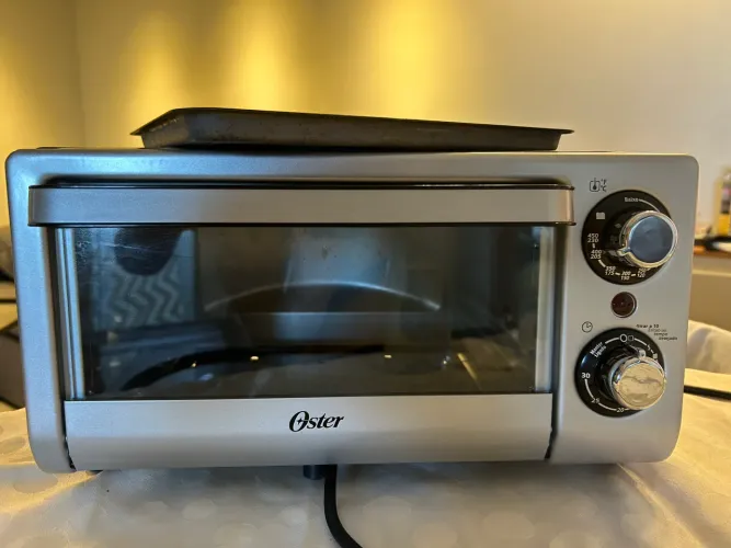 Forno elétrico Oster 10L prata