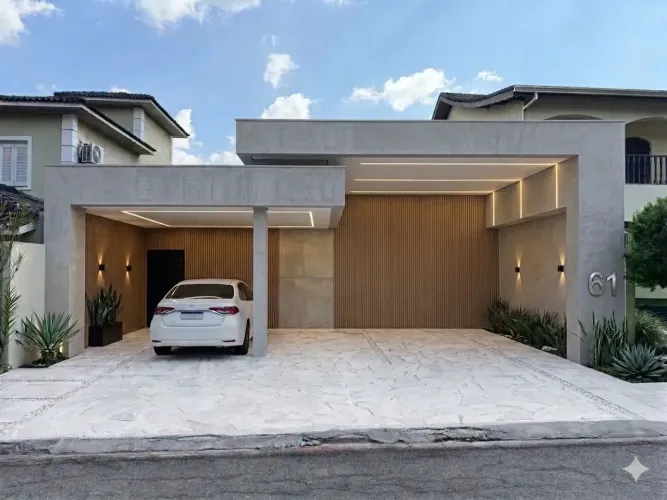 Casa Moderna em Condomínio no Jardim das Flores  Granja Viana