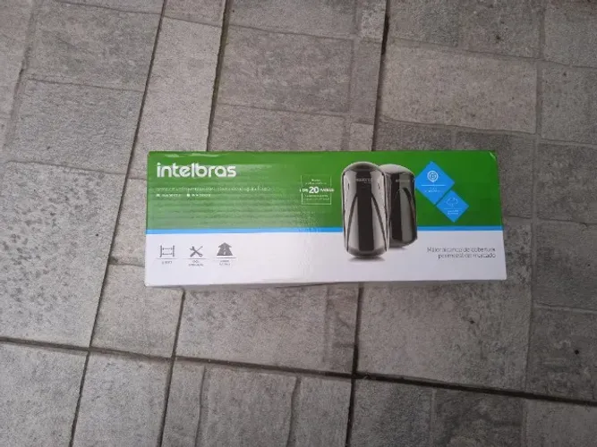 Sensor Infravermelho ativo de duplo feixe