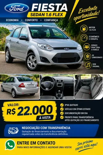 Ford Fiesta Sed. 1.6 8V Flex 4P 2008