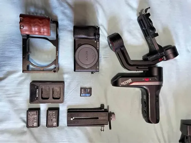 Sony A6300 + Kit Completo para Vídeo e Foto