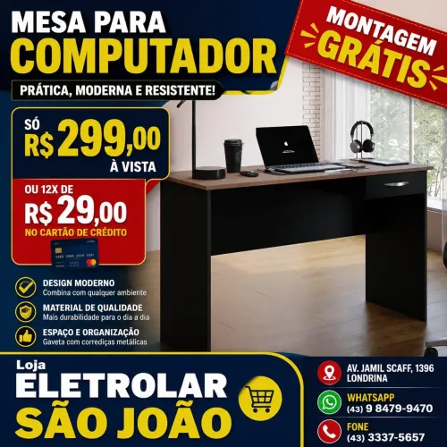 Mesa para escritório