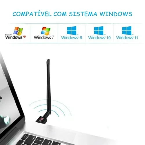 Adaptador Wi-fi Wireless para Computador Notebook USB