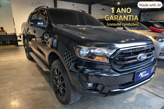 Ford Ranger Black 2.2 4X2 CD Diesel AUT 2022