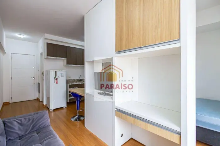 Studio com 1 dormitório para alugar, 32 m² no Centro - Curitiba/PR