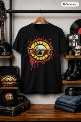 Camiseta Rock Guns n Roses