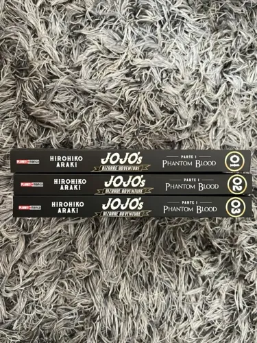 Jojo's Phantom Blood Volumes 1, 2 e 3 