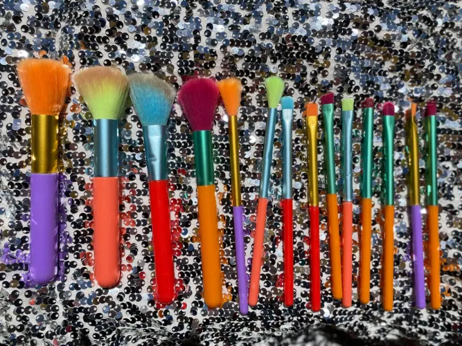 KIT 14 PINCÉIS DE MAQUIAGEM / SEMINOVOS