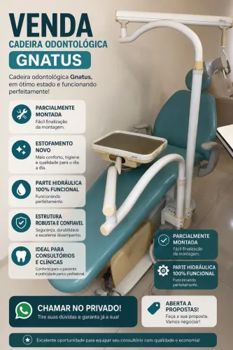 Cadeira odontológica Gnatus
