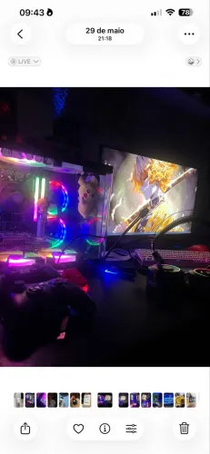 Monitor Quad HD 27 polegadas 2k, 240 hz 