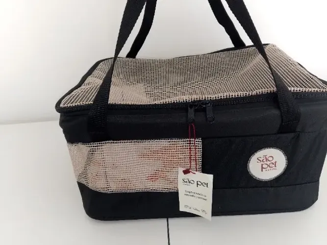Bolsa viagem de avião São Pet