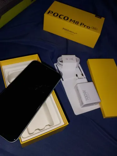 Vendo celular zero lacrado poço m8 pro 5g