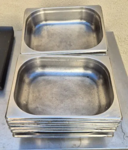 Cubas de inox para Pista 14 unidades