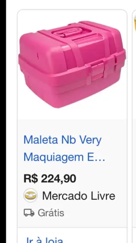 Maleta Nb very manicure rosa