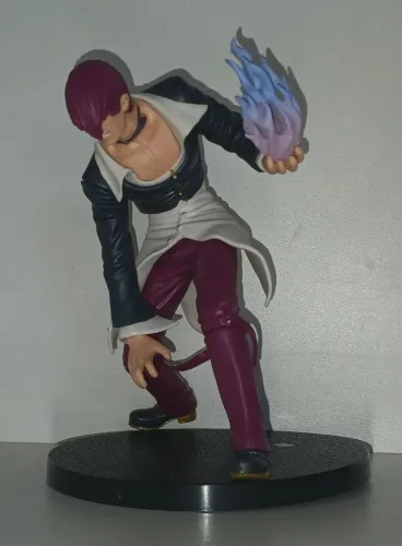 BONECO ACTION FIGURE THE KING OF FIGHTERS IORI YAGAMI