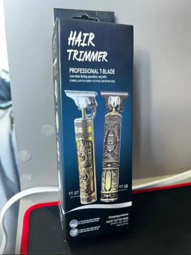 Máquina profissional de corta cabelo e barba nova