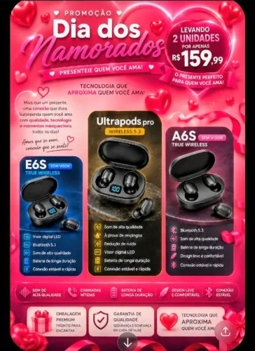 PROMOÇÃO COMBO DOS NAMORADOS