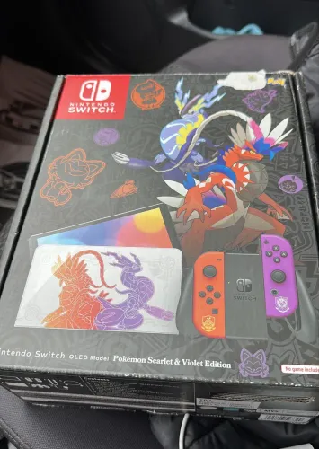 Nintendo Switch oled edição Scarlet e Violet