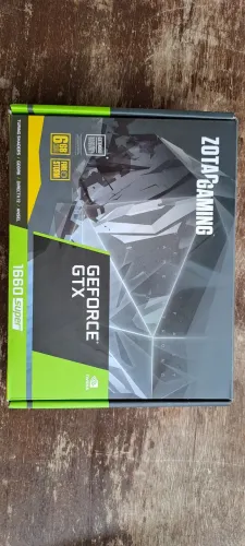 Placa de vídeo, gtx1660 super 6gb 