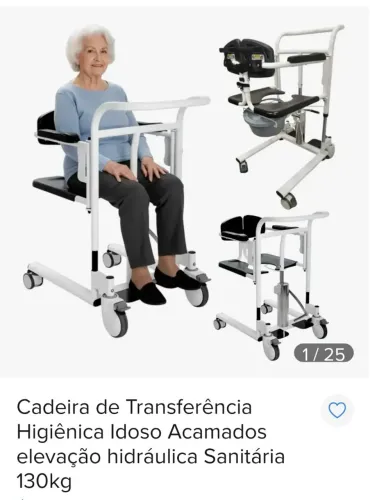 Cadeira extratora e banho hidraulica