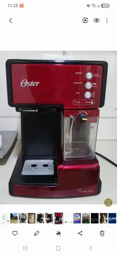 Linda Cafeteira Oster Prima Latte 127v(sem o porta pó)