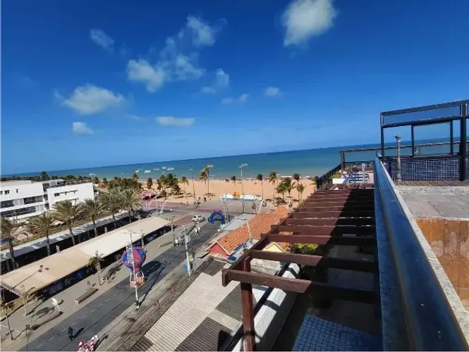 Cobertura Duplex de Alto Padrão c/ 411m², 5 Quartos, Pé na areia no Busto de Tamandaré