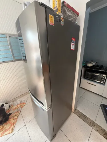 Geladeira inox