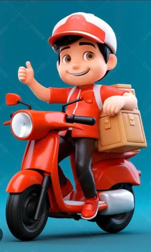 Motoboy, entregador