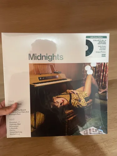 Vinil  Midnights Taylor Swift Jade Green