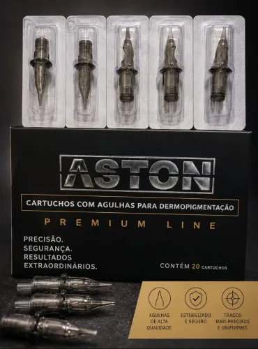 Cartucho Aston 3rl tatuagem ou micropigmentação