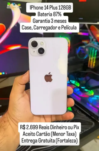 IPhone 14 Plus 128GB Branco