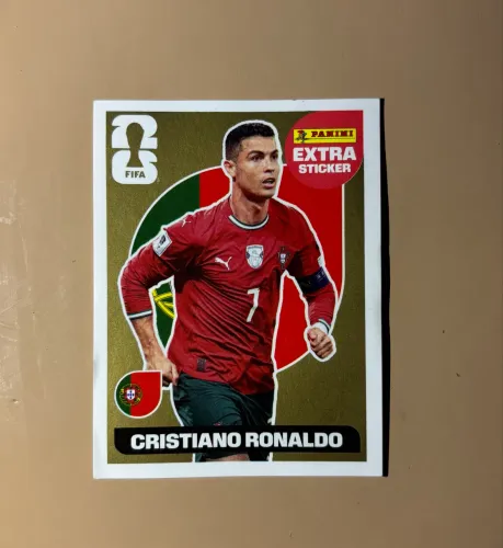 Cartinha Gold Do Cristiano Ronaldo Da Copa De 2026