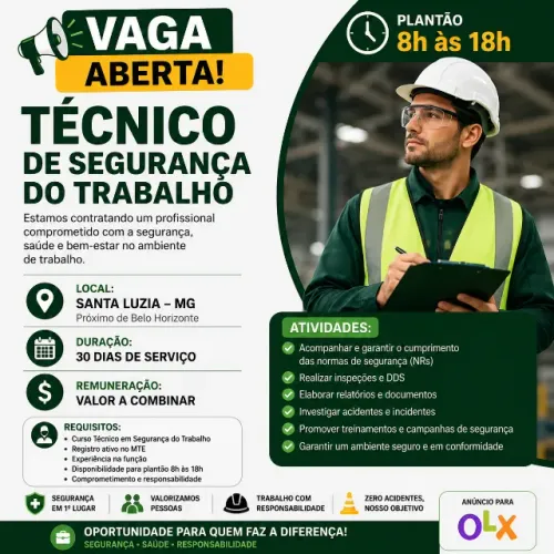 TEC DE SEGURANÇA TRABALHO