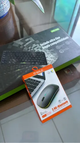 Teclado marca Imenso novinho + mouse 