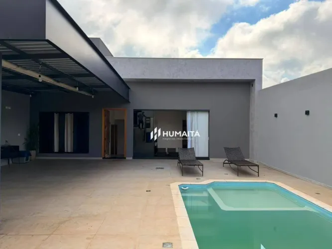 Casa com piscina e 3 dormitórios à venda, 140 m² por R$ 700.000 - Residencial Loris Sahyun