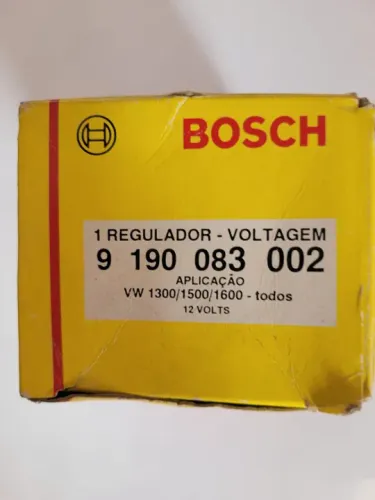 Componente Regulador De Voltagem Bosch Para Vw 12volts. Prateado