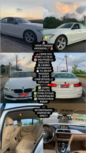 BMW 320I A 2.0 Turbo/activeflex 16V 184cv 4P 2013