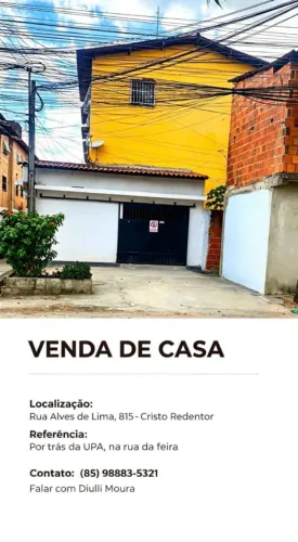 VENDE-SE ESTÁ CASA.