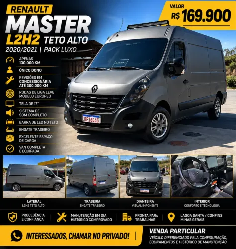 Renault Master 2.3 DCI Furgão 16V Diesel 2021