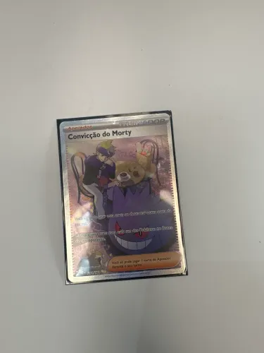 Carta Pokémon Convicção do Morty
