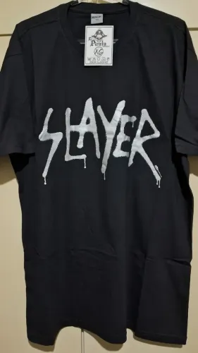 Camiseta Slayer Retro 1996 Undisputed Attitude Tam. Xg