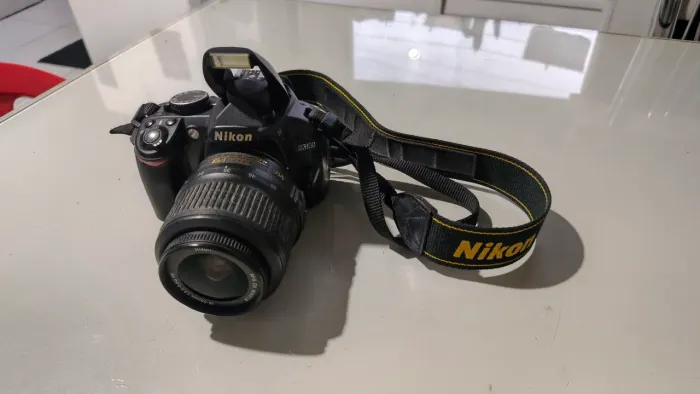 Câmera Nikon profissional