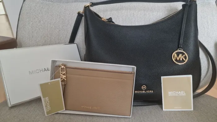 Bolsa Michael Kors kelsey e carteira MK empire