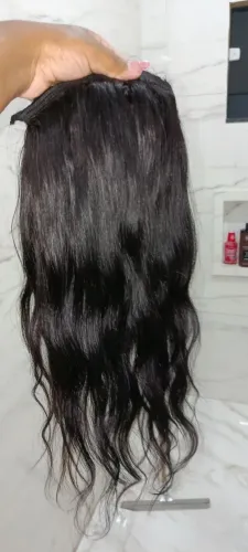 Cabelo humano vitinaminta já na tela