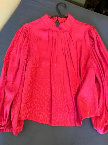 Blusa social feminina rosa